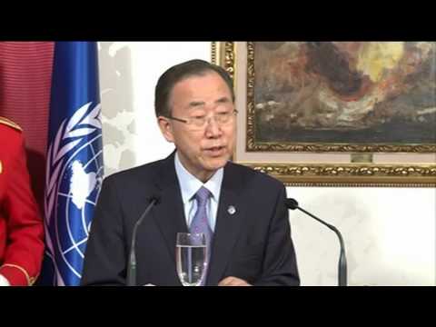 UN Secretary-General - Remarks to the media with the President of Montenegro